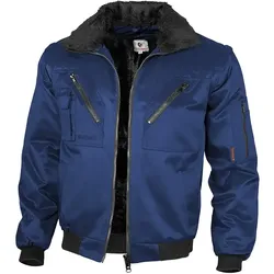 Pilotenjacke 4in1 einfarbig - XL - marine