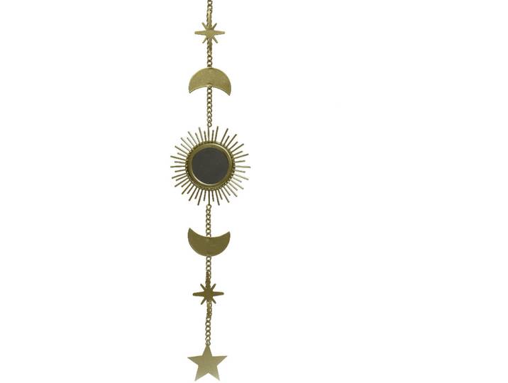 Dekoration Natural gold Eisen B 10.5 H 50 cm - Dekoration