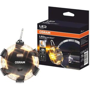 OSRAM Warnleuchte Road Flare, orange, mit 360° LED, mit Batterie & Magnetfuß, Signalleuchte