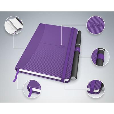 Oxford Notizbuch 'Signature', B5, kariert, leuchtende Farben