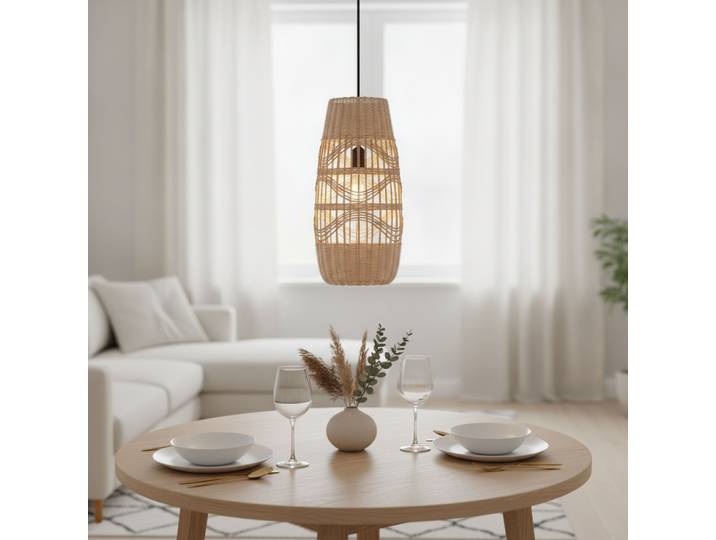 Hanglamp Riu Ø 22cm rotan Lyora - 109360
