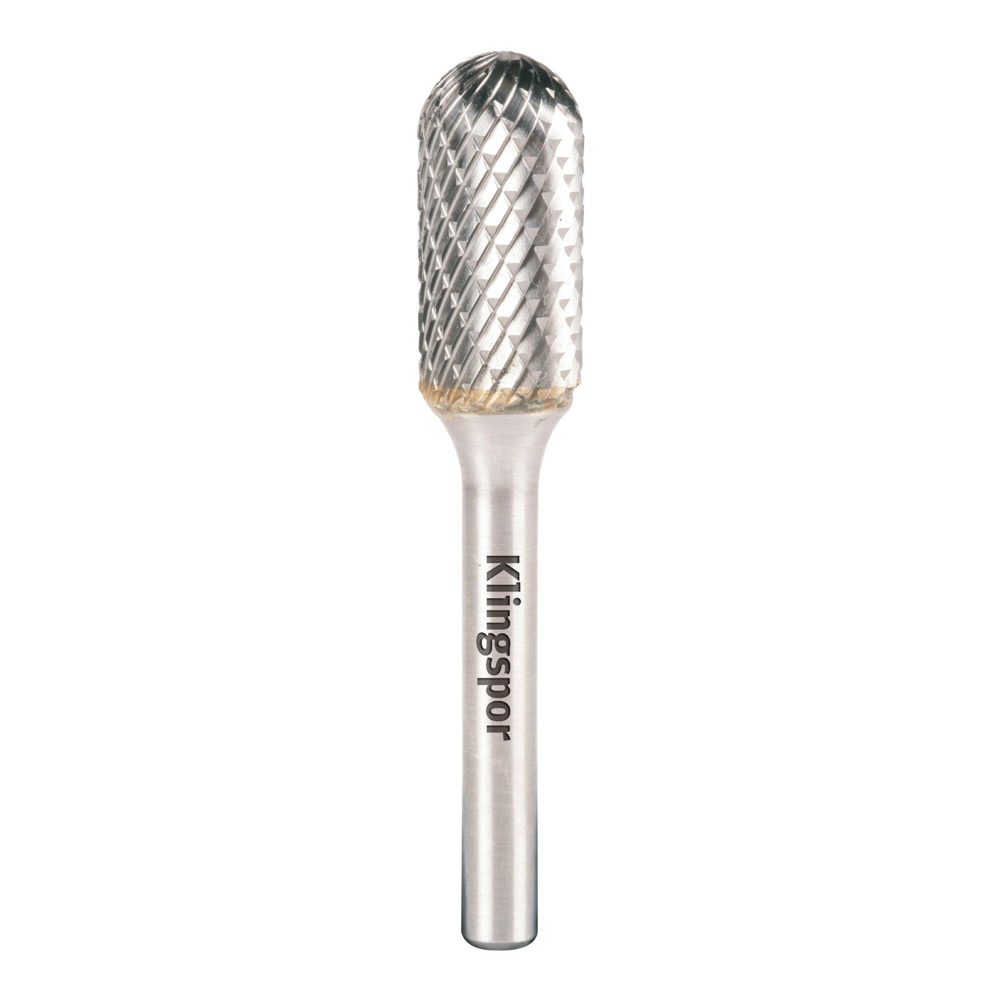 Klingspor HF 100 C Hartmetallfräser, 9,6 x 19 x 6 mm Spezialverzahnung Stahl (334137)