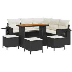 vidaXL, Gartenlounge, Gaxonberg (Tisch 110 cm)