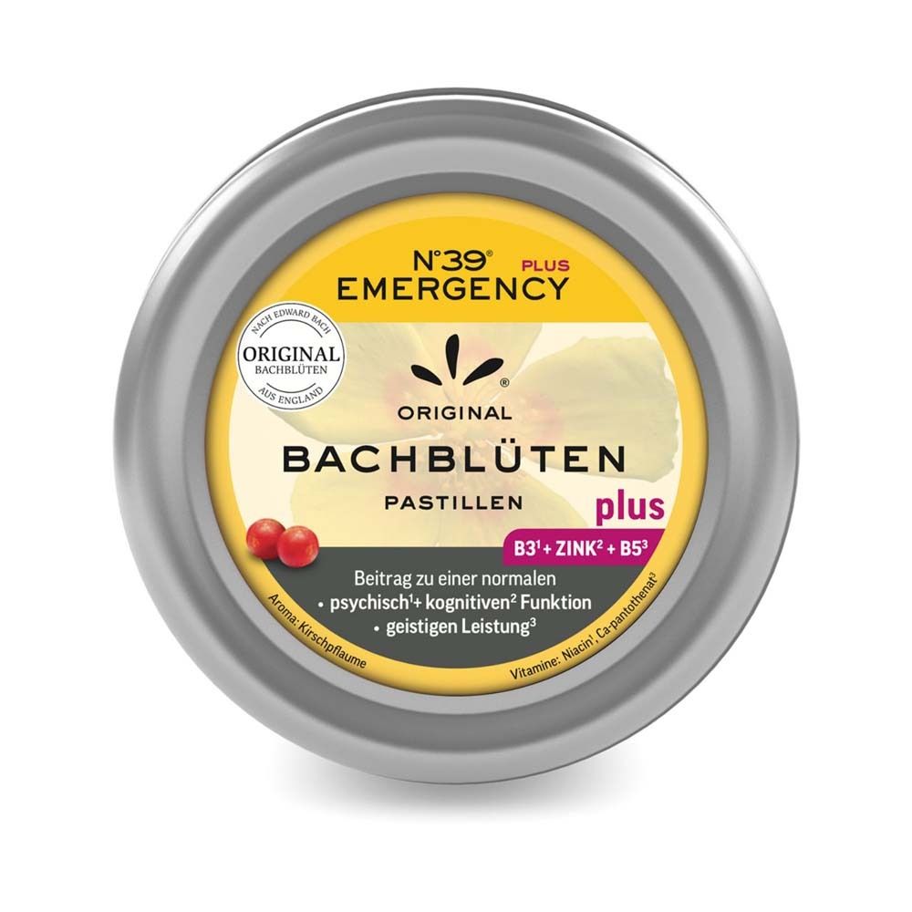 Bachblüten No.39 Notfall Pastillen Plus 50 g