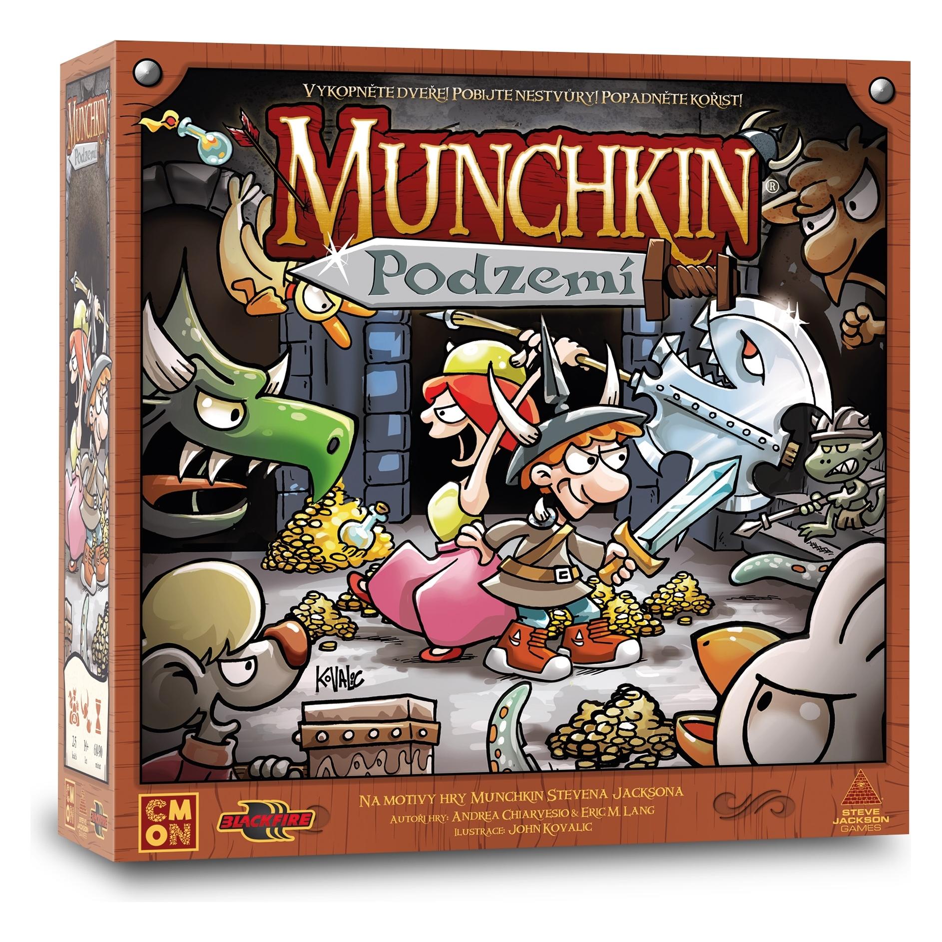 Cmon Munchkin: Dungeons (2 - 5 Spieler) (CMNMKD001CZ)