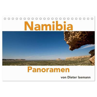 Namibia - Panoramen (Tischkalender 2027 DIN A5 quer), CALVENDO Monatskalender