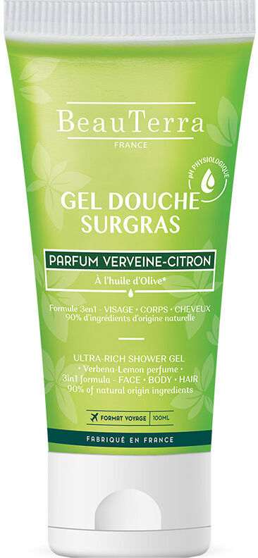 Beauterra Verbena Limón gel de ducha 100 ml
