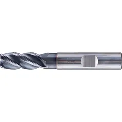 PFERD Tools VHM Eckfräser lang 4 Schneiden Radius TiAlN Schaft HB Universal Line - 23000167