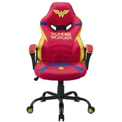 Subsonic Gaming Seat Junior - Wonder Woman, Gaming Stuhl, Blau, Rot, Schwarz, Gelb, Mehrfarbig