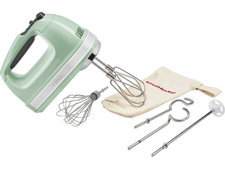 KITCHENAID Handmixer 5KHM9212EPT , grün (pistazie), B:8cm H:15cm T:20cm, Mixer, Handmixer