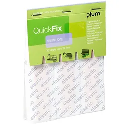 QuickFix Elastic long Refill Pflaster 12 x 2 cm (30 Strips)