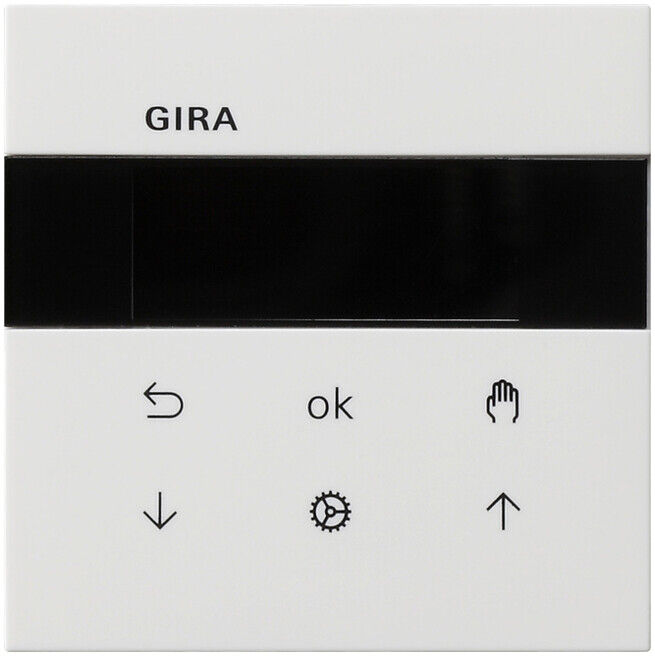 Gira Commande supérieure rws pour volet roulant + horloge 5366112 (5366112)