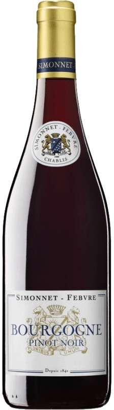 Simonnet-Febvre Bourgogne Pinot Noir 2023 - Elegante vino francés con notas seductoras de frutas rojas