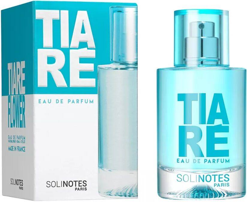 Solinotes - Tiaré Eau de Parfum, Minisize Tiare Edp, 50  ml, Azurblau