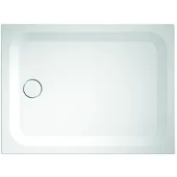 Bette Ultra Rechteck-Duschwanne 1670, 75x120x3,5 cm Raven 400, 1670-400 1670-400