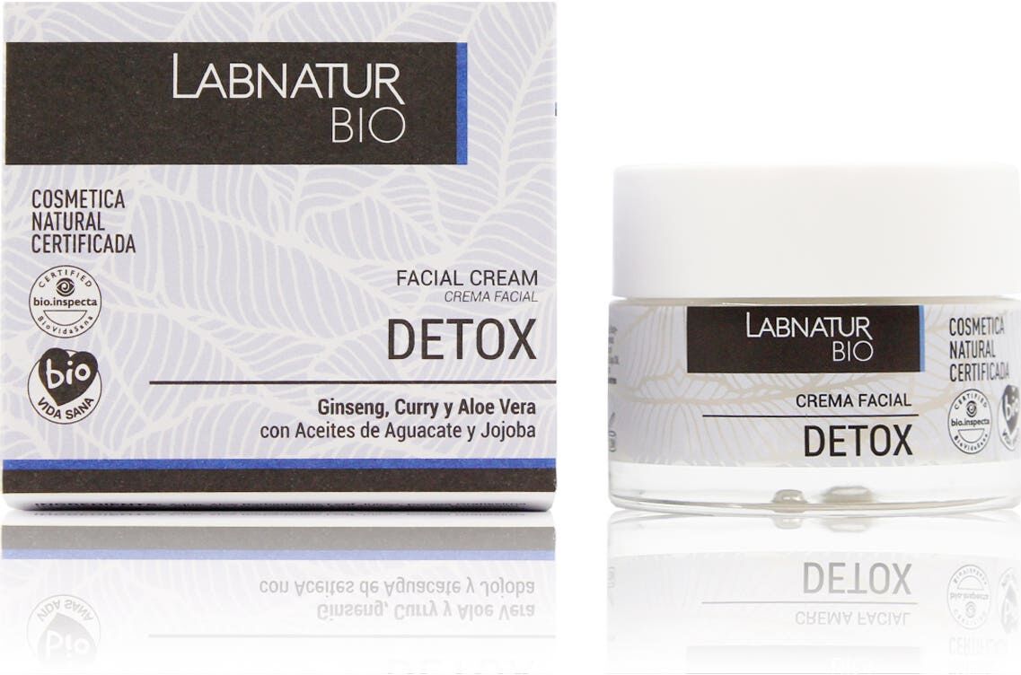 Labnatur Bio Crema Facial Detox Aguacate Jojoba Ginseng 50 ml