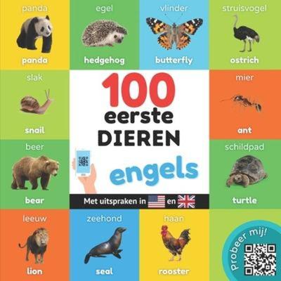 100 eerste dieren in het engels, Taschenbuch von Yukismart, Yukibooks, 978-2-38412-333-9