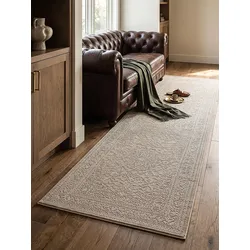 Läufer Waschbar Beige 80x150 cm - KASOS   Kadima Design