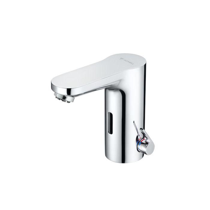 Schell CELIS E2 Infrarot-Waschtischarmatur 002960699 ND-M, Elektronisch, Mischwasser, Unterputz-Netzteil, chrom