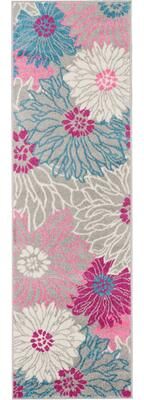 Nourison Passion Abstract Modern Floral Area Rug