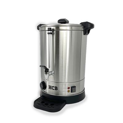 HCB Wasserkocher - doppelwandig mit Tropfschale - 14,3 Liter - 230V - Edelstahl