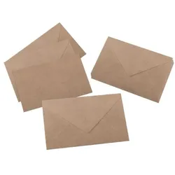 Sigel 24er-Pack Umschlag »Nature« C6 braun, 11.4x16.2 cm