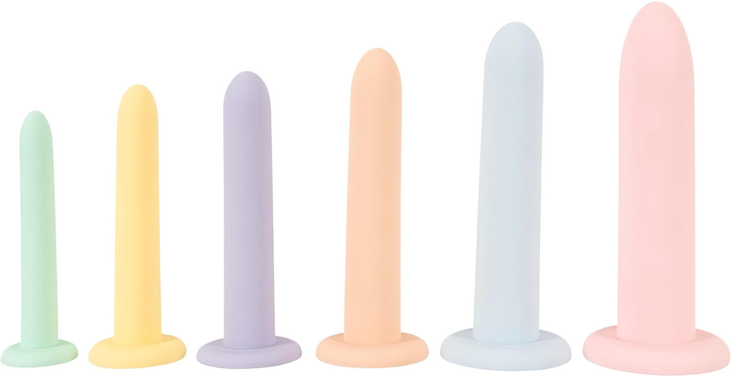 You2toys - Six In A Row - Dildo-Træner Sæt - 6 Stk (Farverig)
