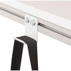 Manuflex ZB4791.7035 Taschenhalter für die Aufbewahrung Ihrer Privatsachen direkt am Arbeitsplatz.