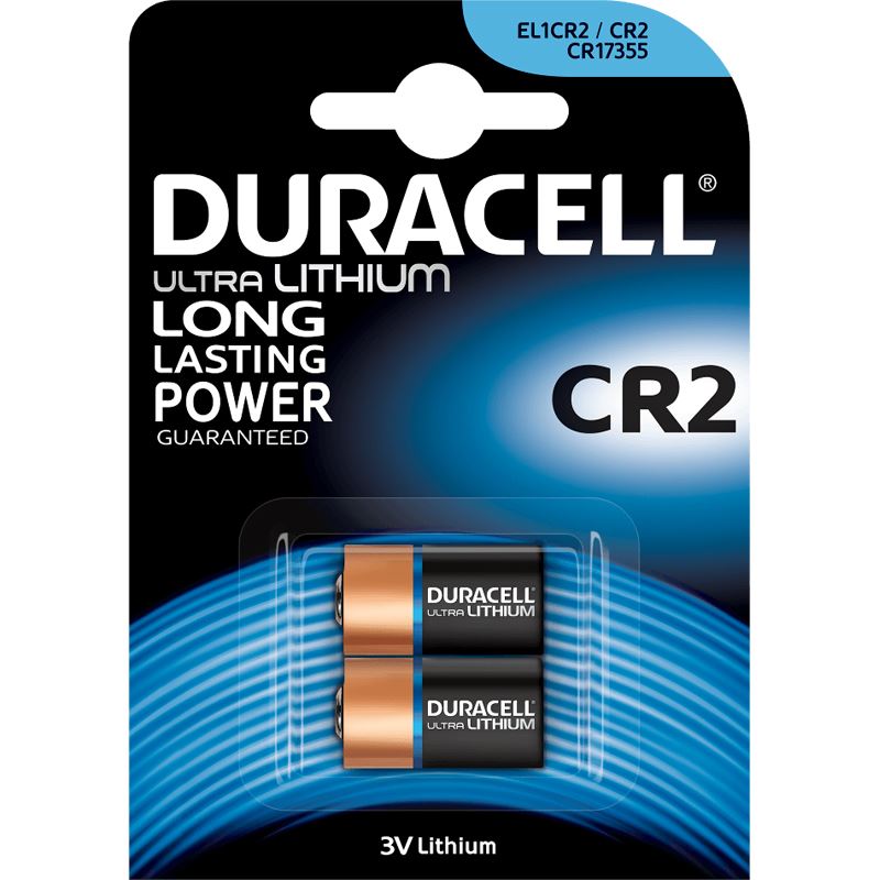 Duracell Ultra CR2 Lithium Batterie 3.0 V 2er Pack