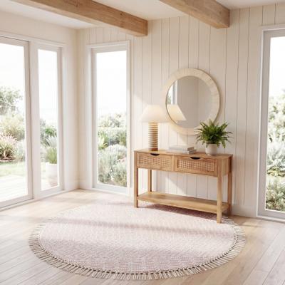 SAFAVIEH Handmade Natura Chiang Wool Fringe Rug