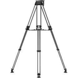 Leofoto LVF-163C Video tripod kit (Metall), Stativ, Schwarz
