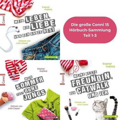 Conni 15 1-3: Die große Conni 15 Hörbuch-Sammlung - Dagmar Hoßfeld, Audio, 9783844944365