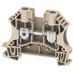 Hager KR060L Durchgangsklemme-Phase 6mm2, 800V/41A, Schraubtechnik