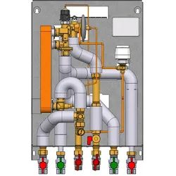 Danfoss EvoFlat Reno Typ 1 E 24V, incl. Kugelhähne