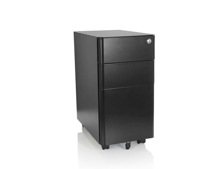 hjh OFFICE Ladeblok COLOR I Staal Zwart