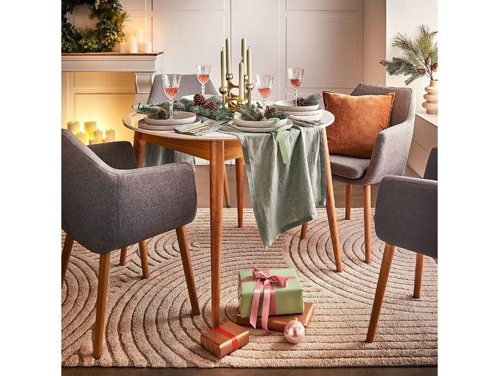 Assiette CASA NOVA Ø 27cm Gris/Gris