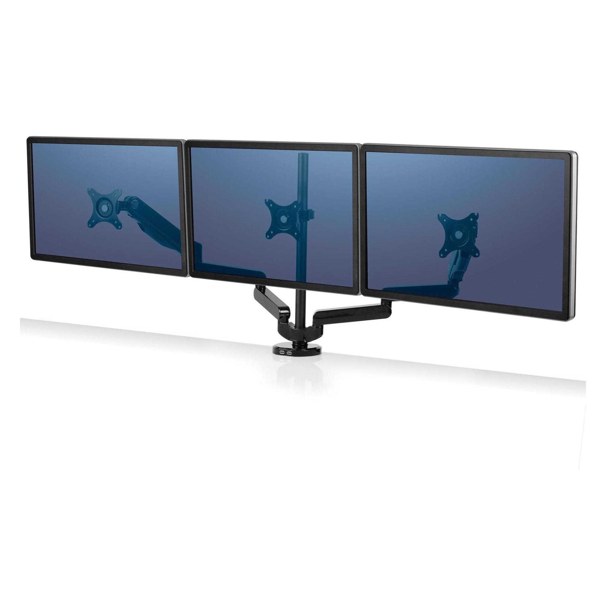 Fellowes Platinum Series Dreifach-Monitorarm (Tisch, 27", 7 kg) (8042601)