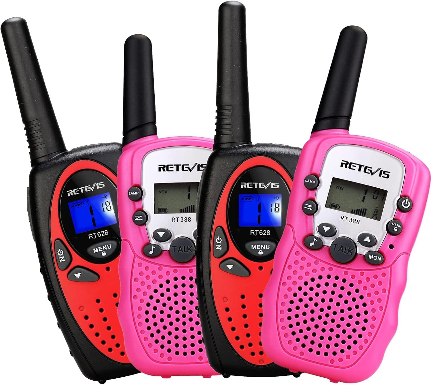Retevis RT388 kinderloopradio set van 4 stuks