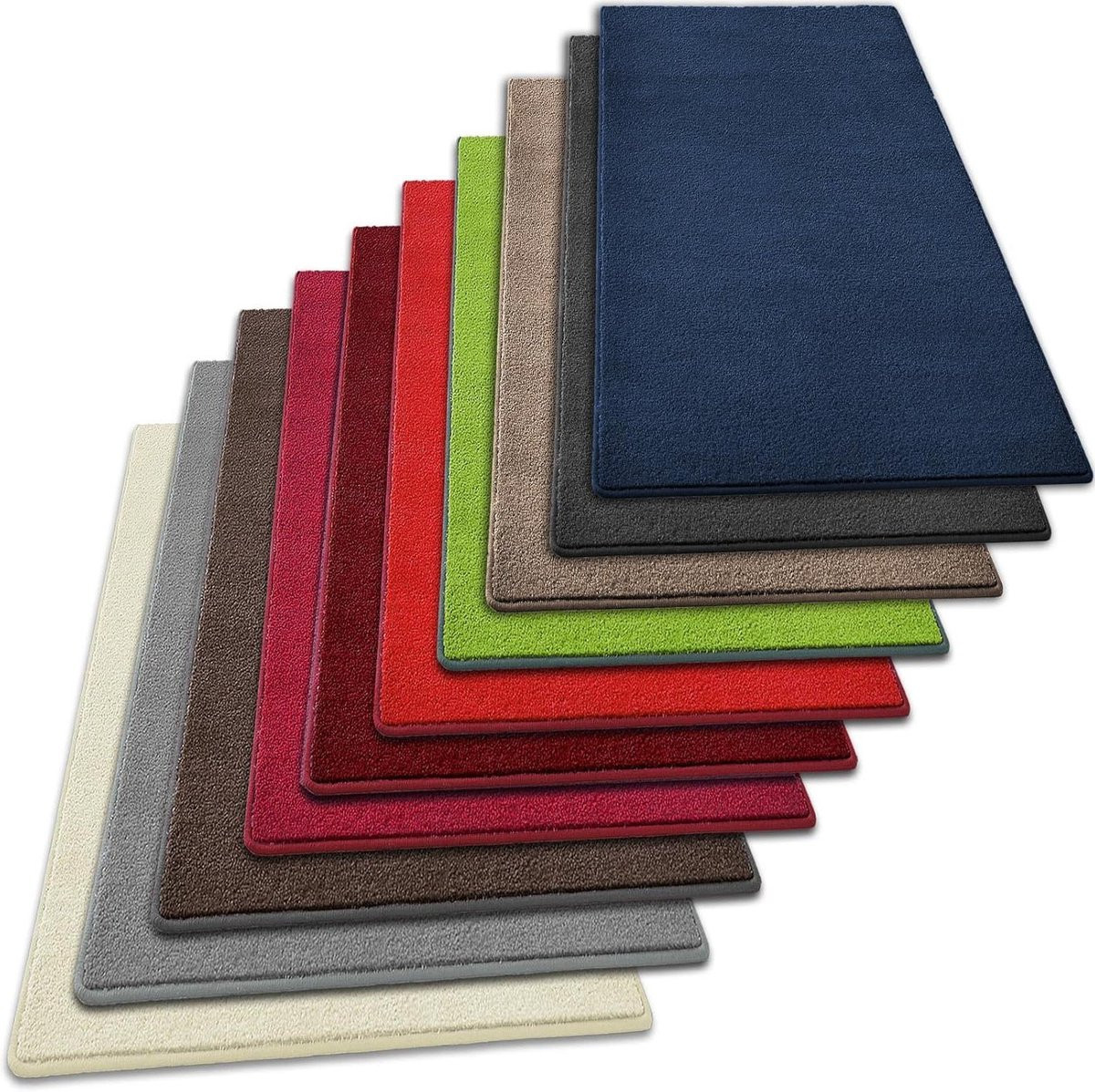 Loper Noblesse Tapijt Loper Rood 100 x 100 cm