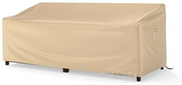 Costway Patio Furniture Cover with Padded Handle and Click-Close Straps-77 x 43 x 30 inches