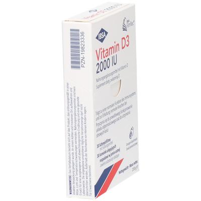 Vitamin D3 2000 I.e. Schmelzfilm 30 St