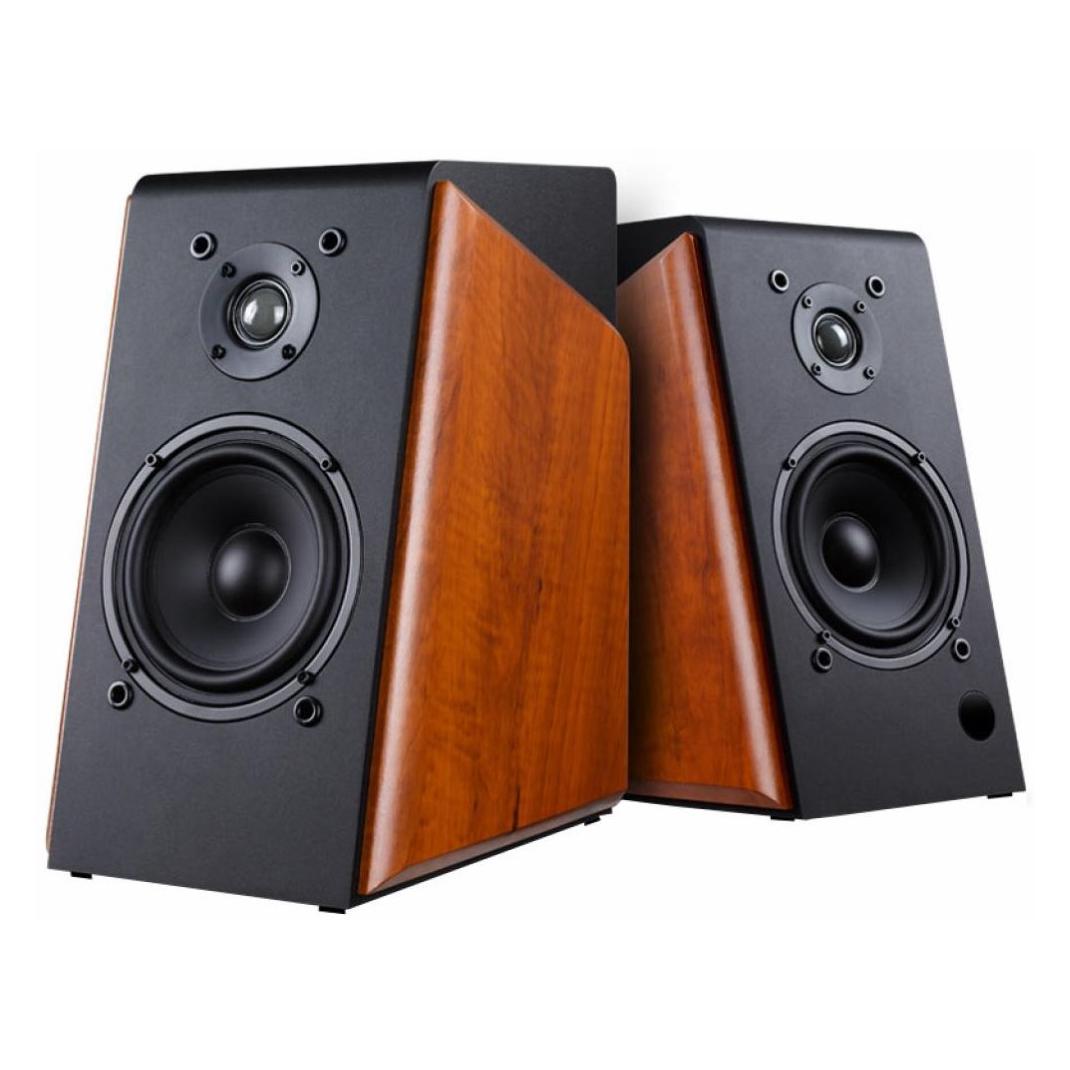 Fenda F&D Repro R60BT / 2.0 / 120 W / Holz / Holzschwarz / BT 4.0 / USB / optisch / Fernbedienung (R60BT)