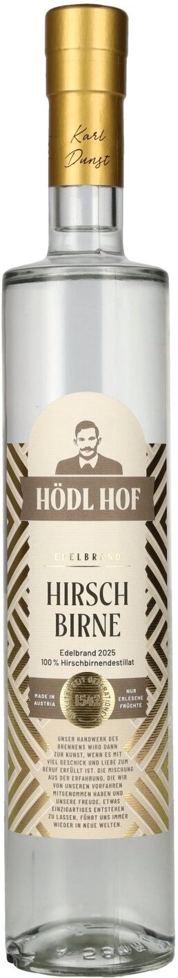 Hödl Hof HIRSCHBIRNE Edelbrand 2025 40% Vol. 0,5l