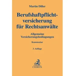Berufshaftpflichtversicherung für Rechtsanwälte, Fachbücher von Martin Diller