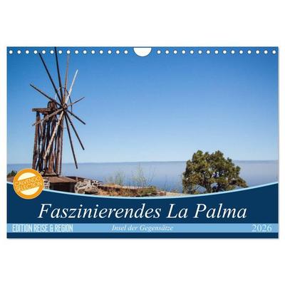 Faszinierendes La Palma (Wandkalender 2026 DIN A4 quer), CALVENDO Monatskalender