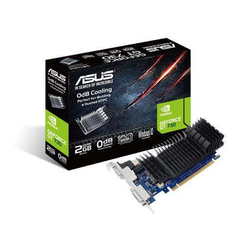 ASUS GeForce GT 730 2GD5-BRK Grafikkarte 2 GB Passiv