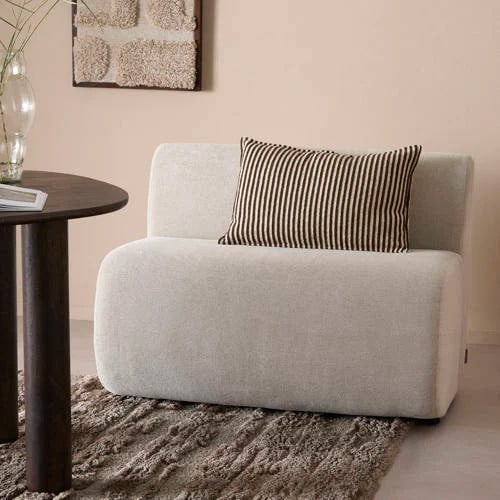 Studio LIVIT 2-zits element eetkamerbank Delia 108 cm