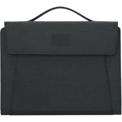 Jüscha Laptoptasche Mobile Office FIORI Kunstfaser grau (15"), Notebooktasche, Grau