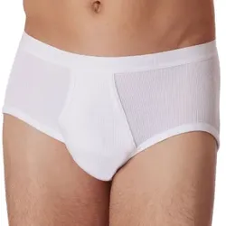 Schiesser Original Classics Sport Briefs 3XL-6XL Weiß Baumwolle 3XL Herren