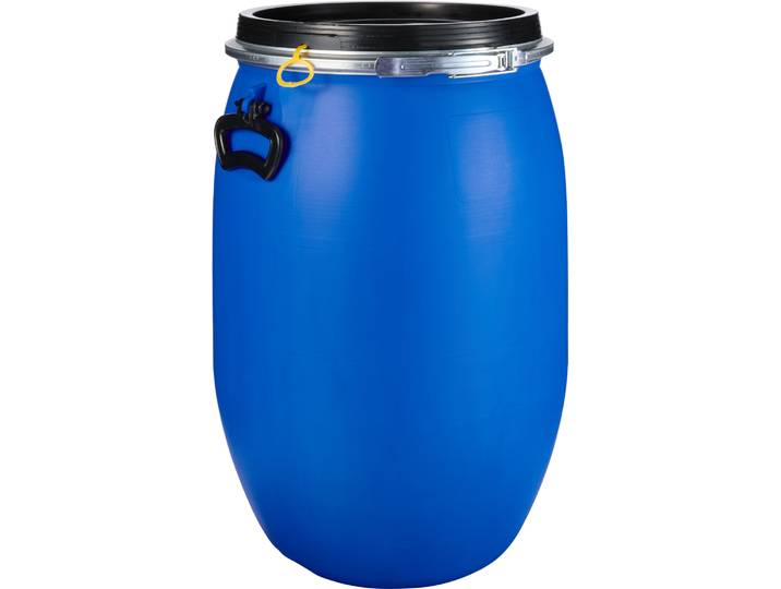 Faserplast Universalfass Blau 60l